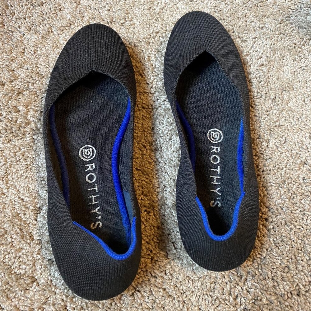 Rothy's Flat - Solid Black